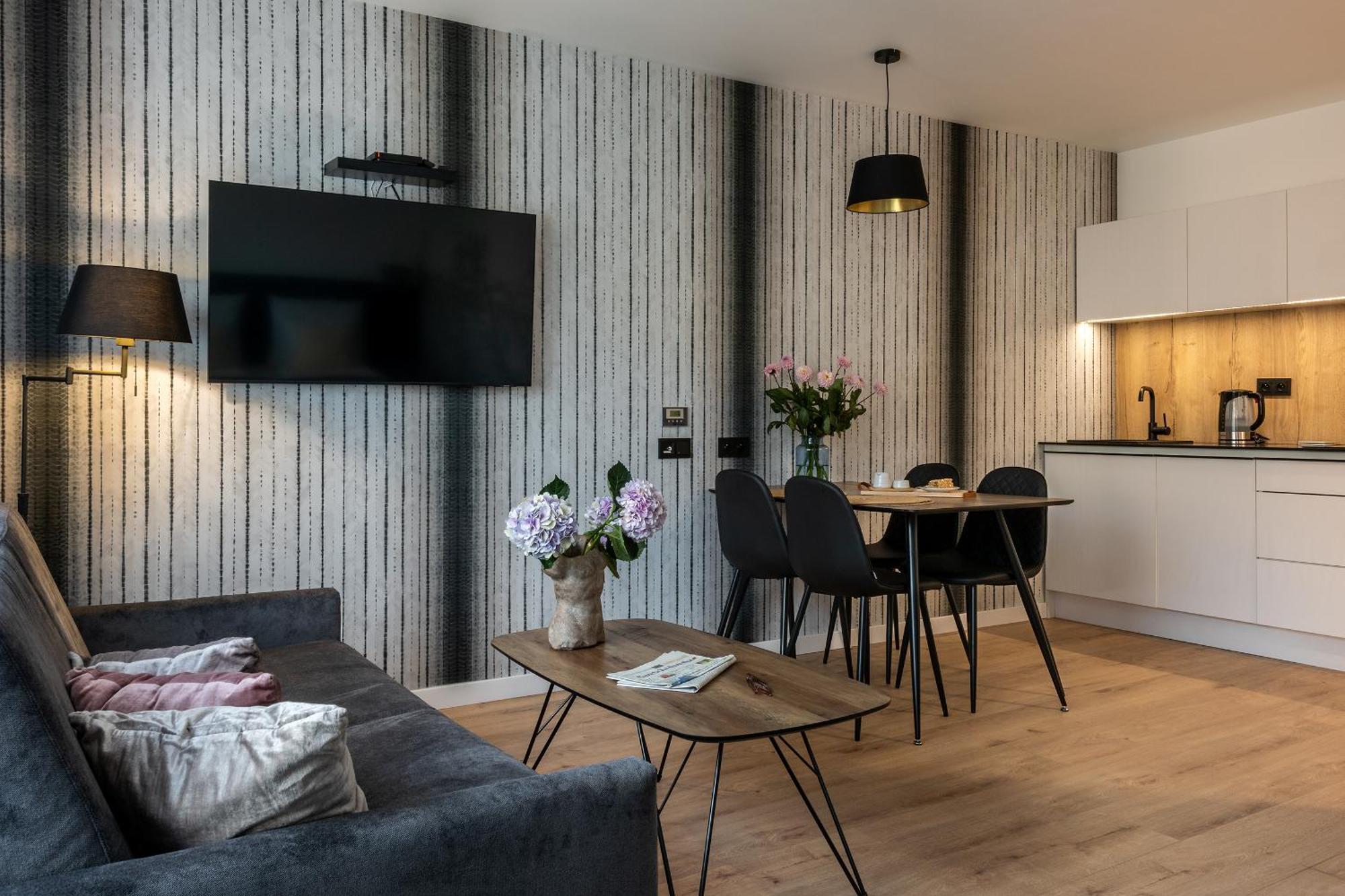Inpoint Spacious Apartments Near Main Square & Kazimierz District Краків Номер фото